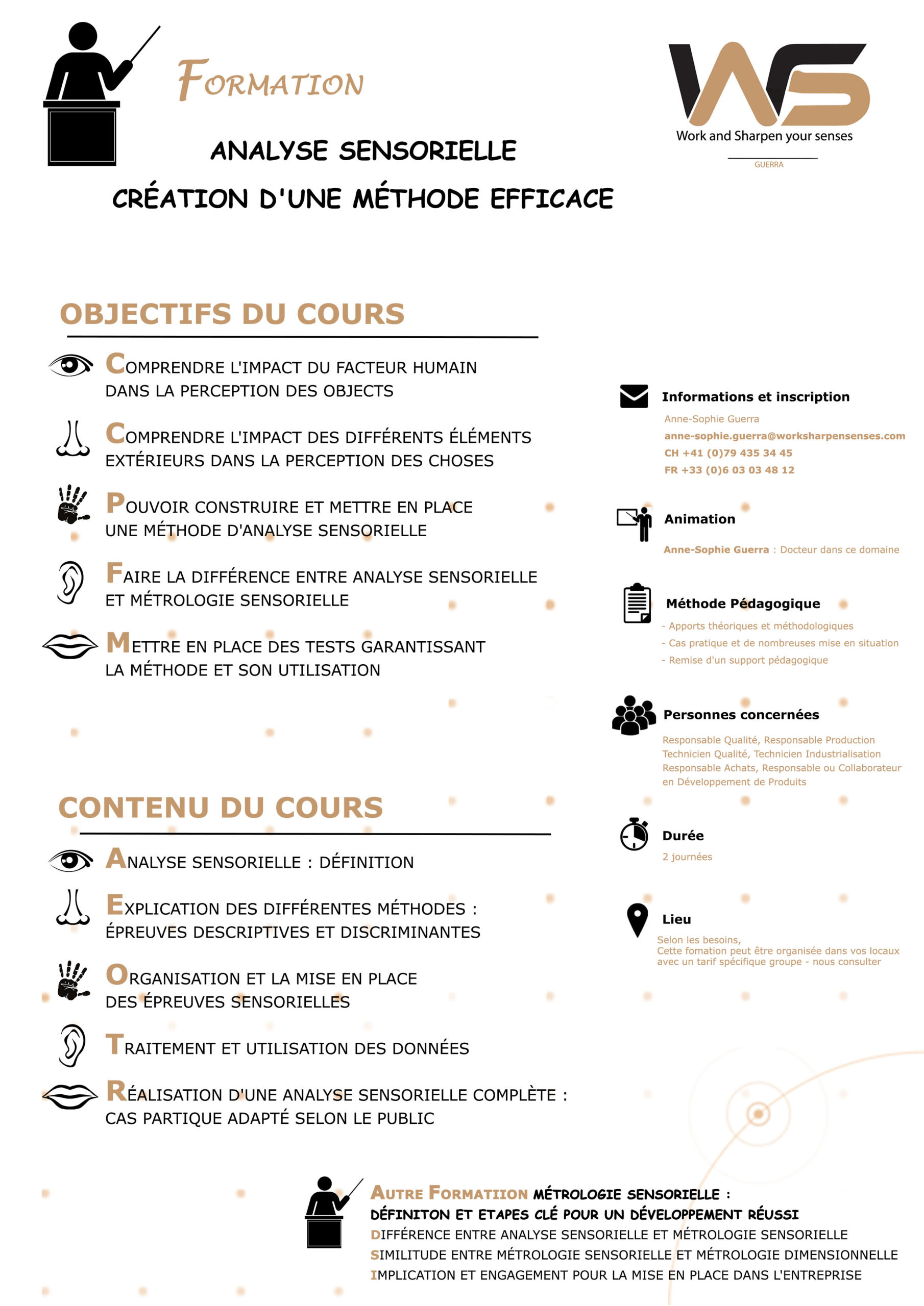 Description Formation LaFMS version finale NEW JPEG Formation Analyse Sensorielle